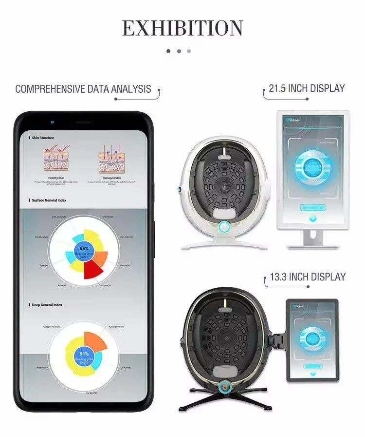 3D AI Skin Analysis Machine