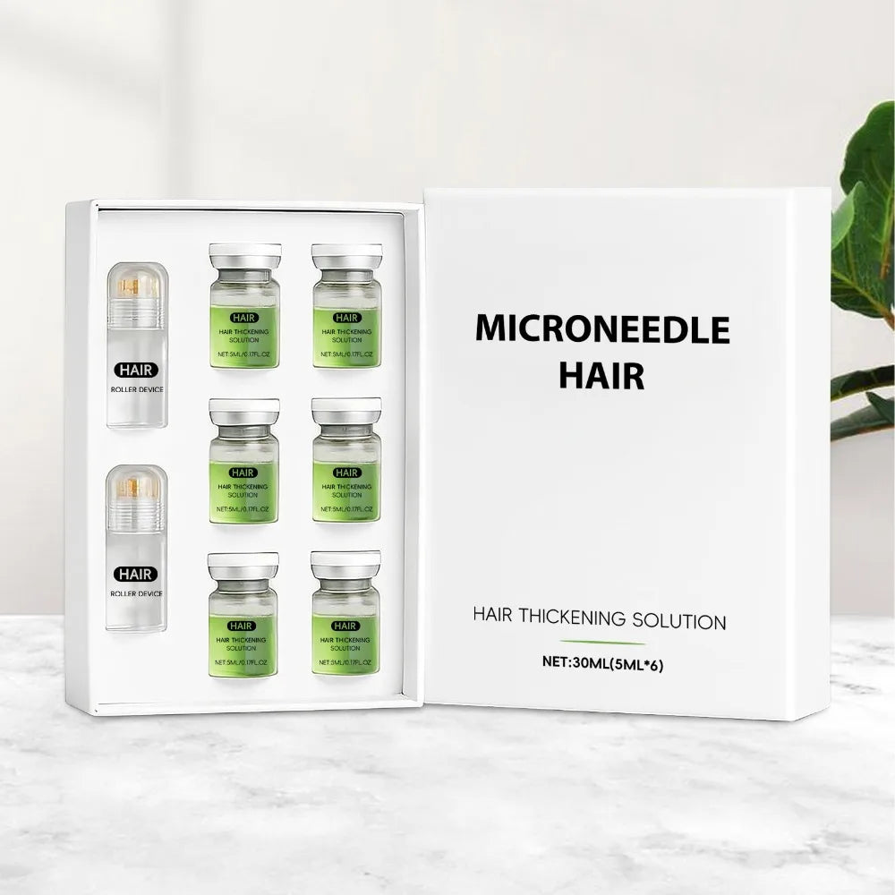 Liexuan Alphainfuse Hair Regrowth System – 6 Ampoules for Thicker, Fuller Hair