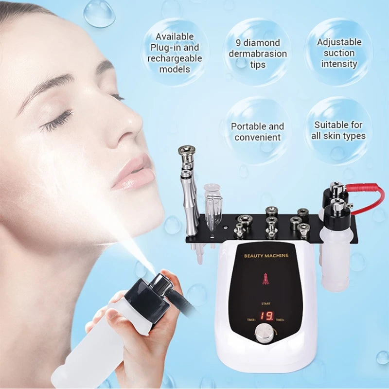Konmison 3-in-1 Diamond Microdermabrasion Machine